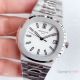 (GR) Swiss Replica Patek Philippe Nautilus Stainless Steel White Face Watch 40mm (3)_th.jpg